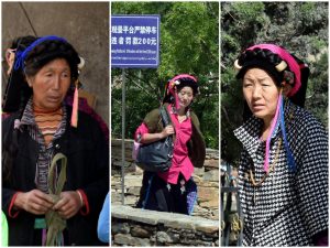כיסויי הראש של נשות תרבות הג'יארונג (צילום: טל ניצן)