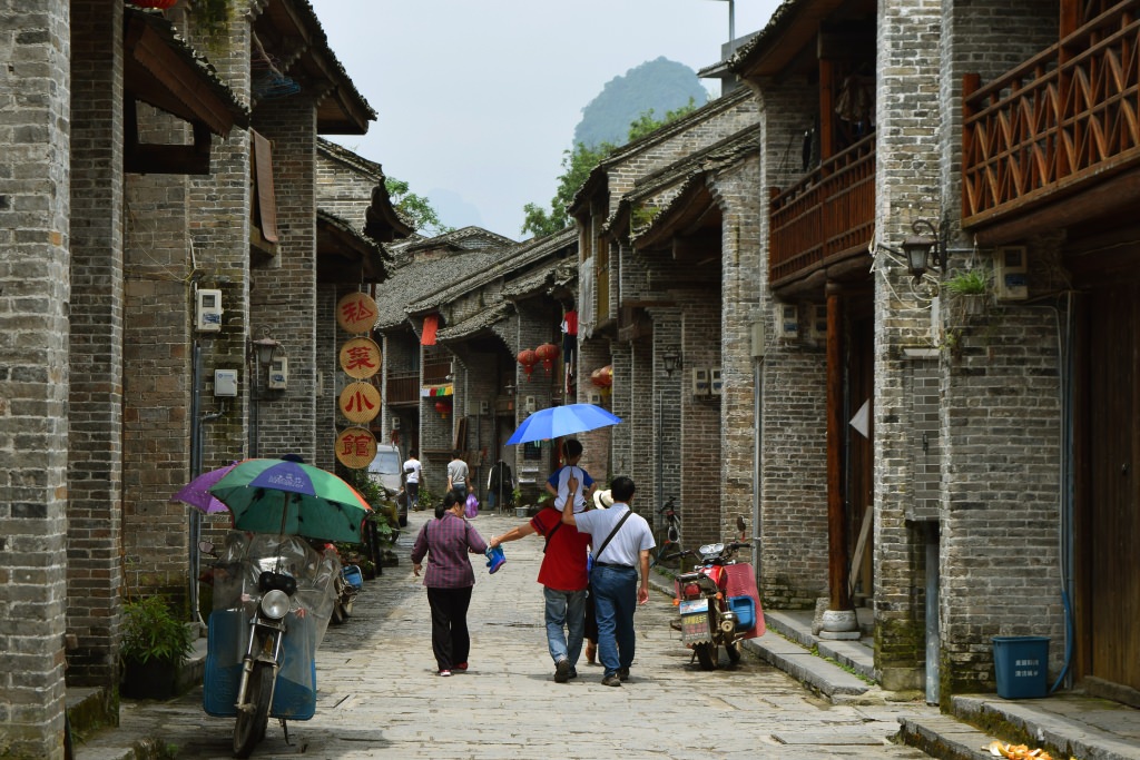 הרחוב העתיק בש'ינגפינג (צילום: טל ניצן)