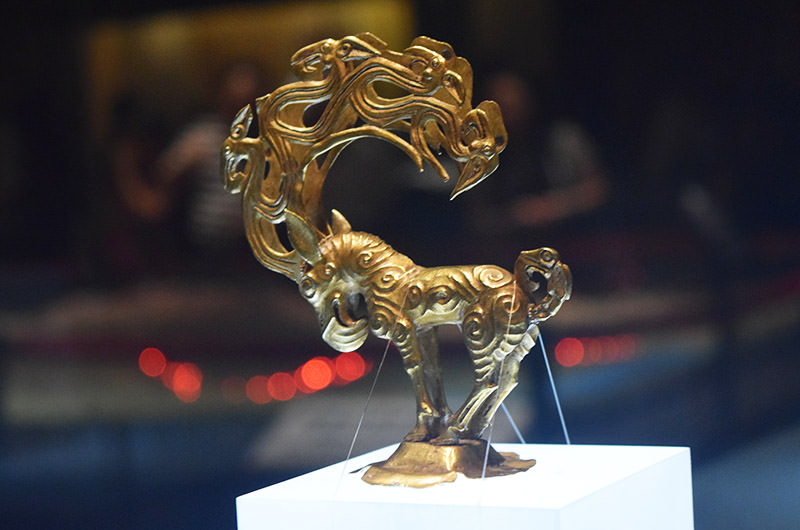 פסלון זהב, מוזיאון ההיסטוריה של שאאנש'י