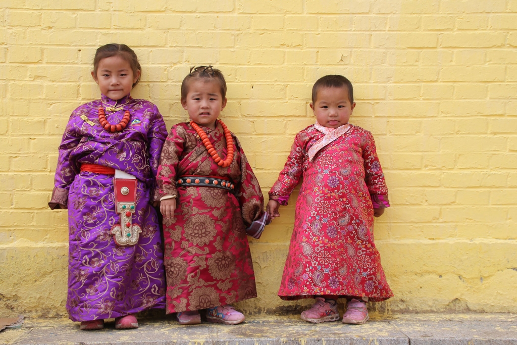 ילדים טיבטים ברבקונג (צילום: ירדן מאירוביץ')